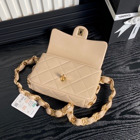 chanel 24K Высококачественная сумка AS5174 с двойной цепочкой и 