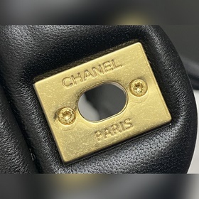 chanel 24K высококачественная сумка AS5174 с двойной цепочкой и п