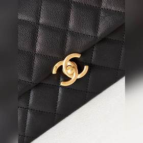 Chanel 23s скрытая модель кожаная сумка под мышку Сегодня мы пред