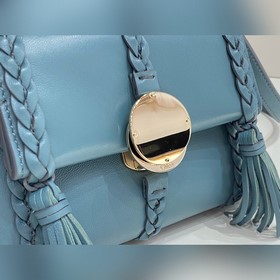 Подлинный продукт, цвет «туманный синий», маленький размер Chloe 