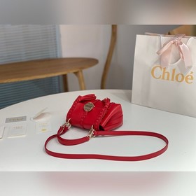 Подлинный продукт, ярко-красный, маленький размер Chloe выпустила