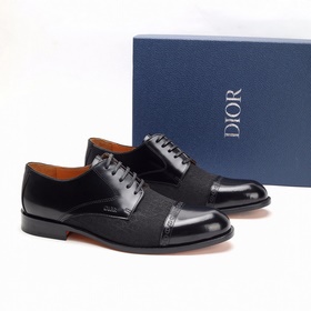 Обувь Dior Derby Кожаные туфли с кожаной подошвой для формальног