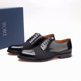 Обувь Dior Derby Кожаные туфли с кожаной подошвой для формальног
