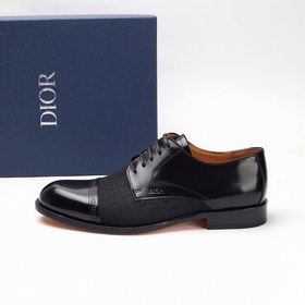 Обувь Dior Derby Кожаные туфли с кожаной подошвой для формальног