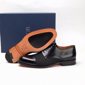 Обувь Dior Derby Кожаные туфли с кожаной подошвой для формальног