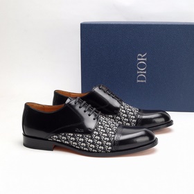 Обувь Dior Derby Кожаные туфли с кожаной подошвой для официальны