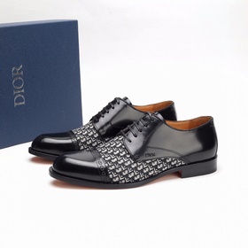 Обувь Dior Derby Кожаные туфли с кожаной подошвой для официальны