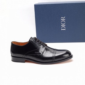 Обувь Dior Derby Кожаные туфли с кожаной подошвой для формальног