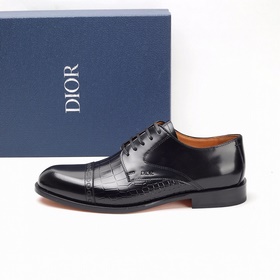 Обувь Dior Derby Кожаные туфли с кожаной подошвой для формальног