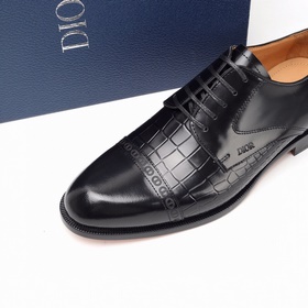 Обувь Dior Derby Кожаные туфли с кожаной подошвой для формальног