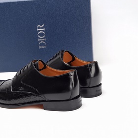 Обувь Dior Derby Кожаные туфли с кожаной подошвой для формальног