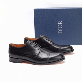 Обувь Dior Derby Кожаные туфли с кожаной подошвой для формальног