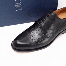 Обувь Dior Derby Кожаные туфли с кожаной подошвой для формальног