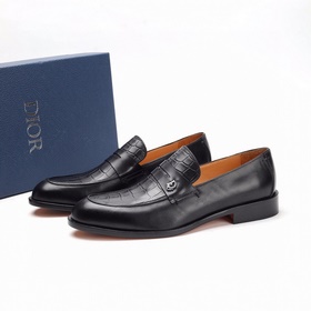 Обувь Dior Derby Кожаные туфли с кожаной подошвой для формальног