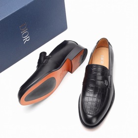 Обувь Dior Derby Кожаные туфли с кожаной подошвой для формальног