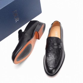 Обувь Dior Derby Кожаные туфли с кожаной подошвой для официальны