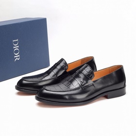 Обувь Dior Derby Кожаные туфли с кожаной подошвой для формальног