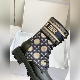 (Официальный сайт, упаковка в коробке) Короткие ботинки Dior-Majo