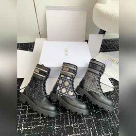 (Официальный сайт, упаковка в коробке) Короткие ботинки Dior-Majo