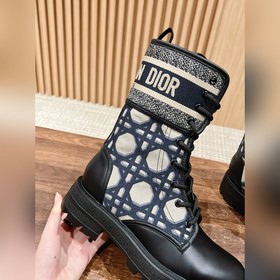 Новые легкие ботинки Dior с вышивкой Элегантные ботинки с уникал