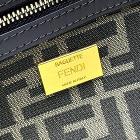Fend1 знаменитая сумка среднего размера Baguette с клапаном, магн