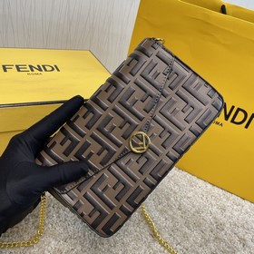 Название： Кожаный бумажник Fendi из трех предметов Качество： ориг
