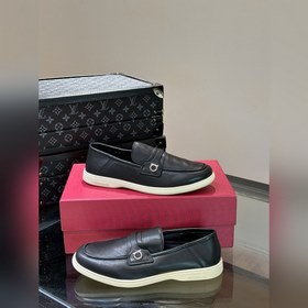 Ferragamo кожаные лоферы, мужские весенне-летние лоферы. Эти лофе