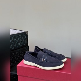 Ferragamo кожаные лоферы, мужские весенне-летние лоферы. Эти лофе
