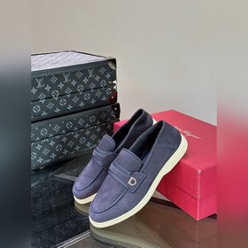Ferragamo кожаные лоферы, мужские весенне-летние лоферы. Эти лофе