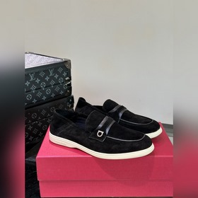 Ferragamo кожаные лоферы, мужские весенне-летние лоферы. Эти лофе