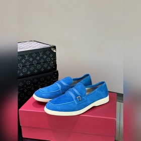Ferragamo кожаные лоферы, мужские весенне-летние лоферы. Эти лофе