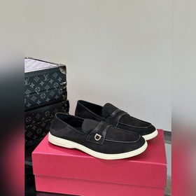 Ferragamo кожаные лоферы, мужские весенне-летние лоферы. Эти лофе