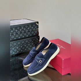 Ferragamo кожаные лоферы, мужские весенне-летние лоферы. Эти лофе