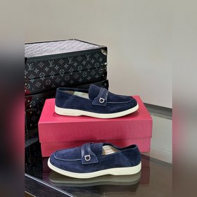 Ferragamo кожаные лоферы, мужские весенне-летние лоферы. Эти лофе