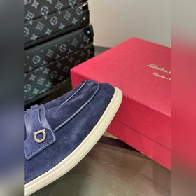 Ferragamo кожаные лоферы, мужские весенне-летние лоферы. Эти лофе