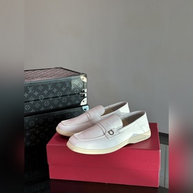 Ferragamo кожаные лоферы, мужские весенне-летние лоферы. Эти лофе