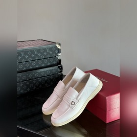 Ferragamo кожаные лоферы, мужские весенне-летние лоферы. Эти лофе