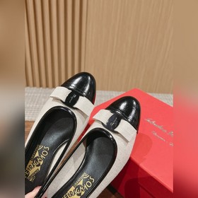 #Ferragamo балетки Прежде всего, стоит отметить внешний вид： эти 