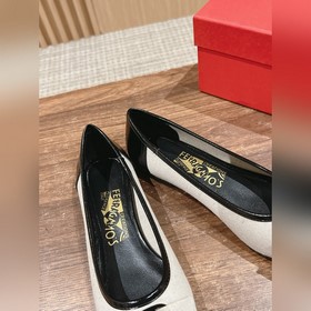 #Ferragamo балетки Прежде всего, стоит отметить внешний вид： эти 