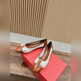 #Ferragamo балетки Прежде всего, стоит отметить внешний вид： эти 