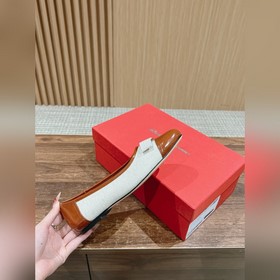 #Ferragamo балетки Прежде всего, стоит отметить внешний вид： эти 