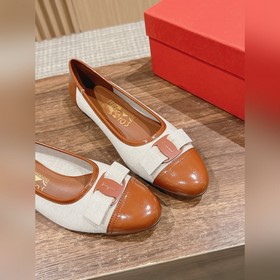 #Ferragamo балетки Прежде всего, стоит отметить внешний вид： эти 