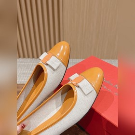 #Ferragamo балетки Прежде всего, стоит отметить внешний вид： эти 