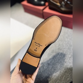 FS Ferragamo Ручная холодная склейка Goodyear Итальянская кожа Р