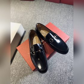 FS Ferragamo Ручная работа, холодная склейка, итальянская кожа, 