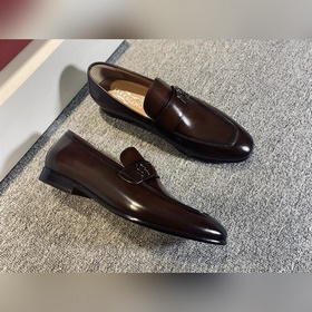 FS Ferragamo Ручная холодная склейка Goodyear Итальянская кожа Р
