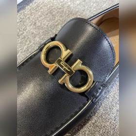 FS Ferragamo Ручная холодная склейка Goodyear Итальянская кожа Р