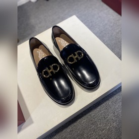 FS Ferragamo Ручная холодная склейка Goodyear Итальянская кожа Р