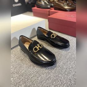 FS Ferragamo Ручная холодная склейка Goodyear Итальянская кожа Р