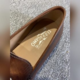 FS Ferragamo Ручная холодная склейка Goodyear Итальянская кожа Р